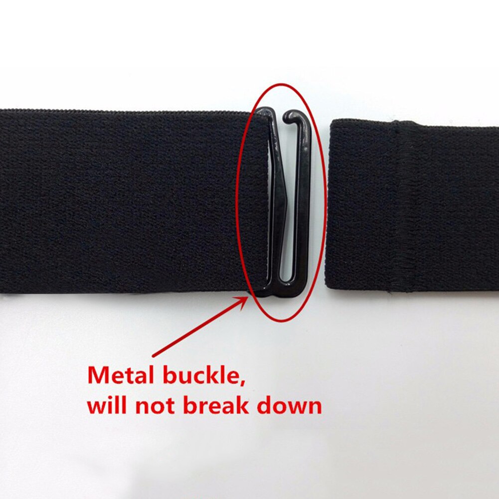 Nylon-brustgurt, wasserdicht, kabellos, für radfahren, bootfahren, outdoor-fitness, herzfrequenzmessung, universell, elastisches band