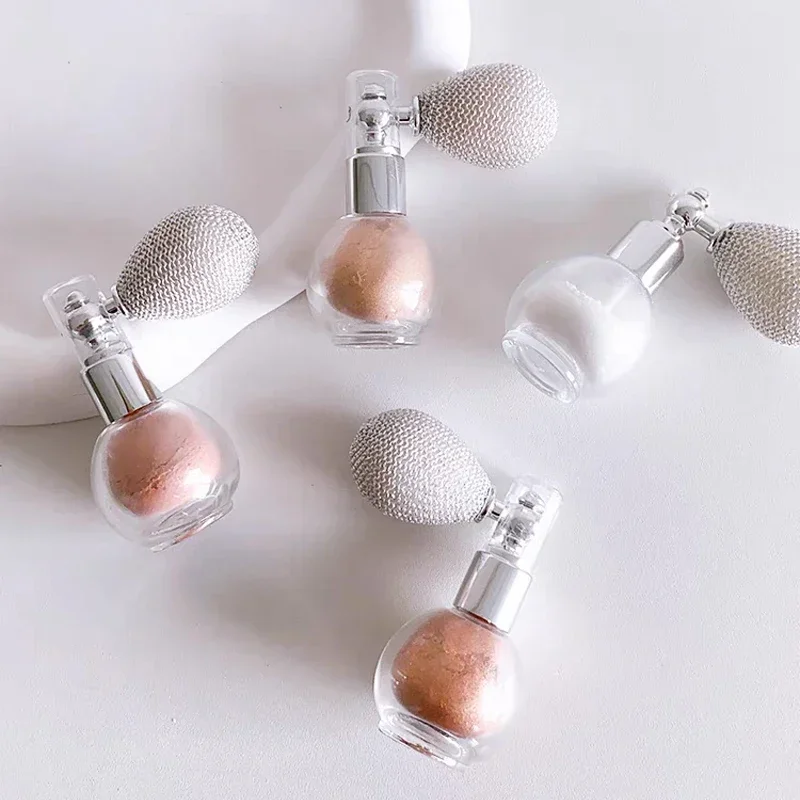 Highlighter Powder Spray Diamond Body Liquid Highlight High Gloss Glitter For Face Body Makeup Shimmer Sparkle Powder Cosmetics