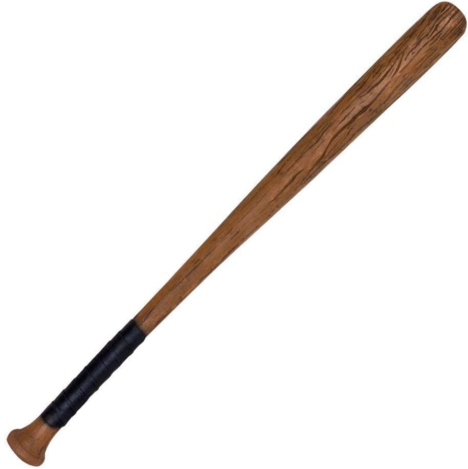 Bate de béisbol de poliuretano, color marrón, 85cm