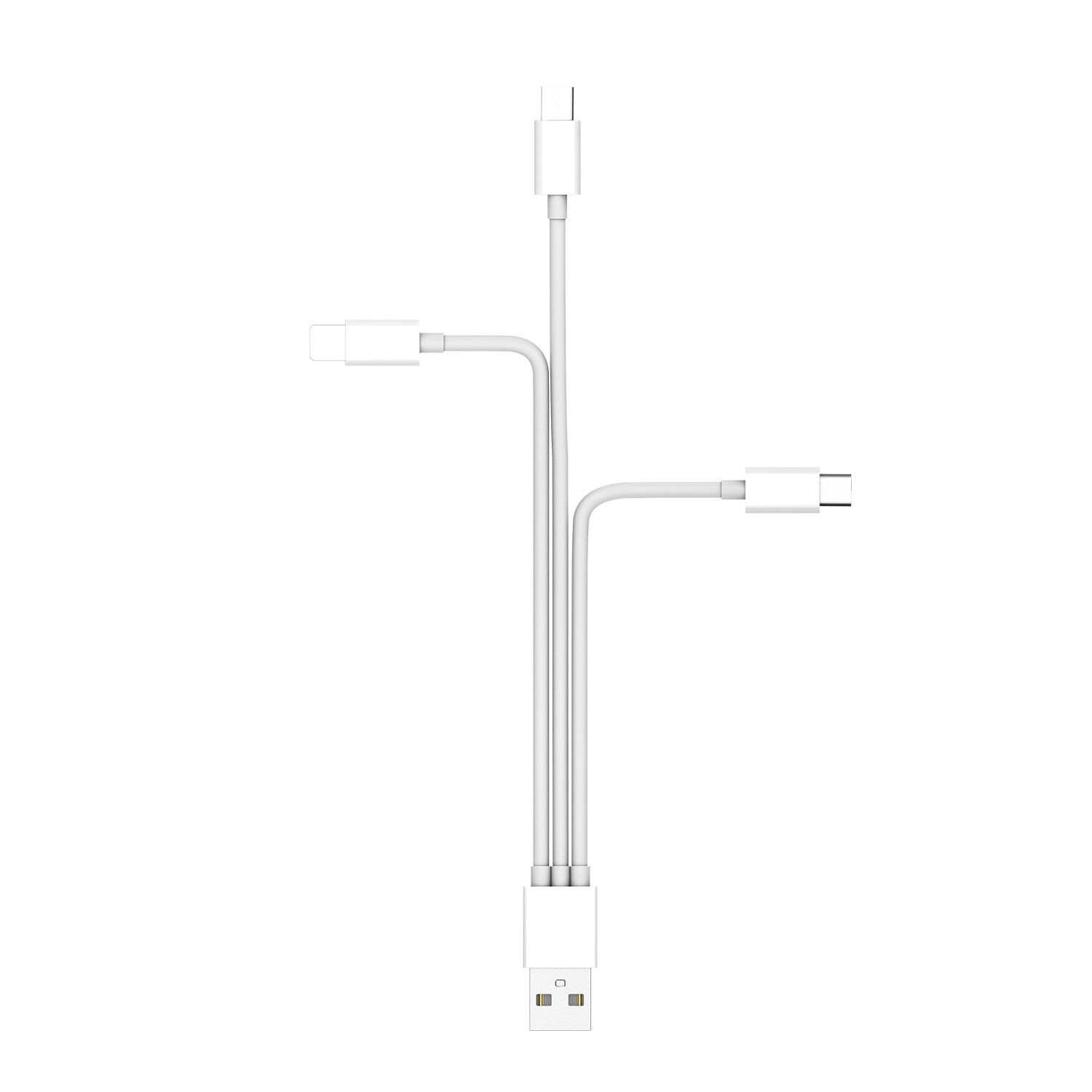 Nohon 3 em 1 cabo usb tipo c micro usb cabo de carregamento rápido do telefone para o iphone x xs max xr para o iphone 7 8 6 multi cabo de conector