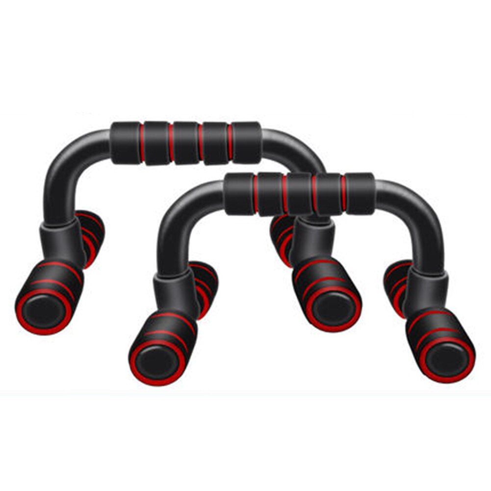 Push Up Bars Push-Ups Stands Bars Kussens Foam Voor Fitness Borst Training Apparatuur NOV99: Rood