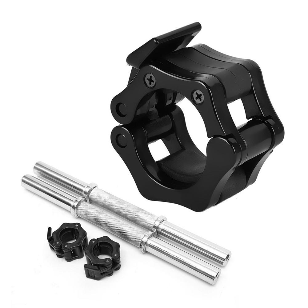 2 stk til 25mm/28mm/30mm dumbbell stang håndvægt vægtstang krave clips klemme gym vægtløftning fitness træning