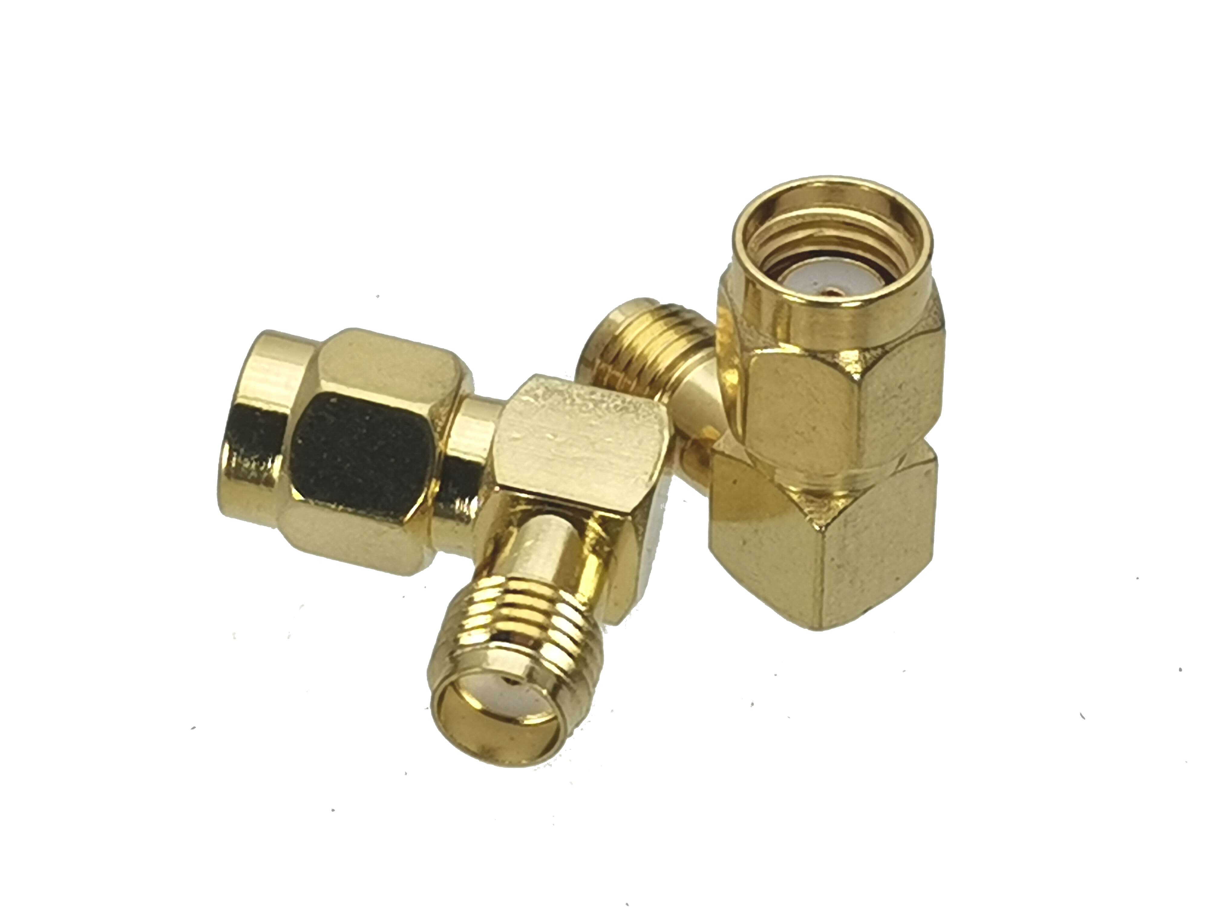 SMA/RP-SMA til MMCX/MCX/CRC9/TS9 - Koaksial Adapter
