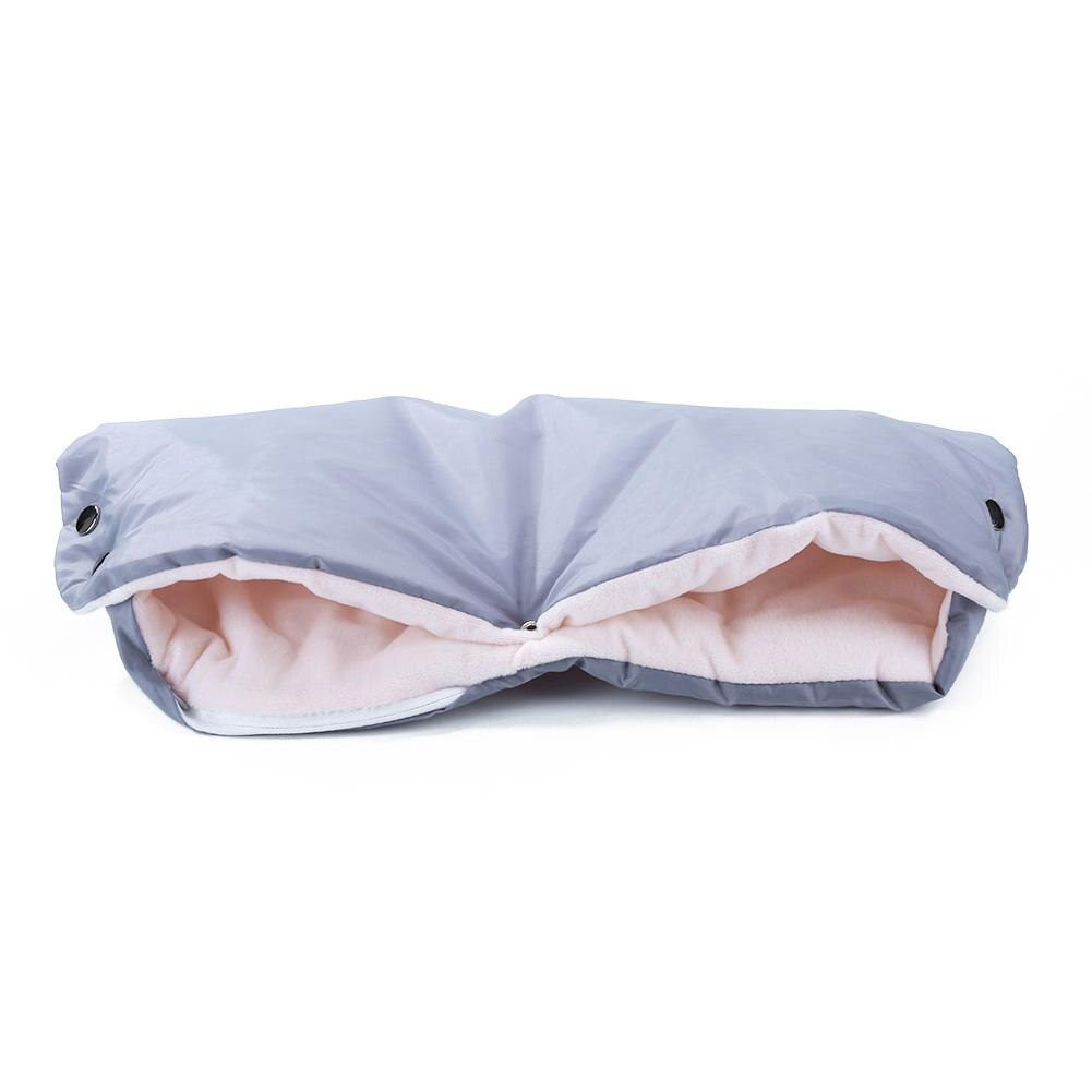 Couleur hiver landau poussette moufles main couverture Buggy Muff gant chariot accessoires fourrure polaire main couverture buggy pour mère: Grey