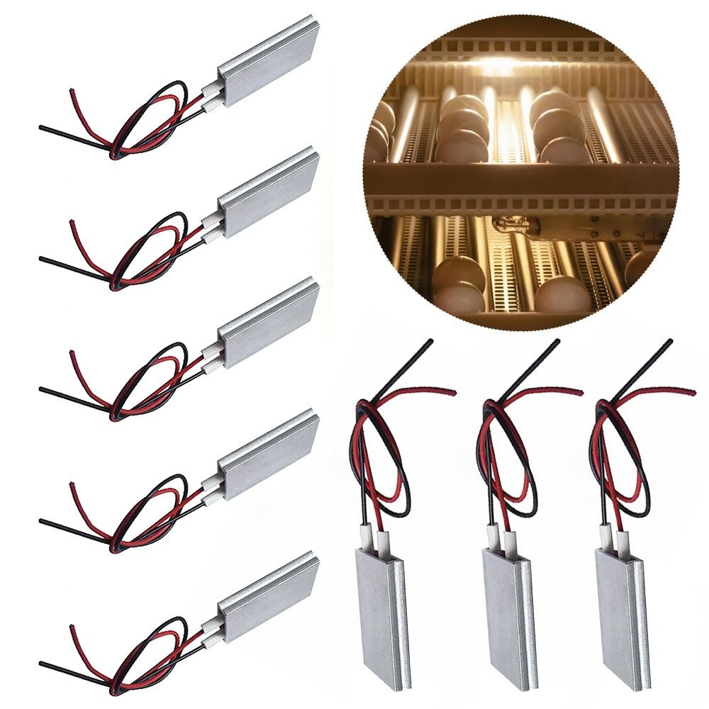 5-220V Keramische Verwarmingsplaat 40-270 Celsius Ptc Kachels Verwarmingselement Pluimvee Incubator Krulspelden Kachel Haardroger Accessoires