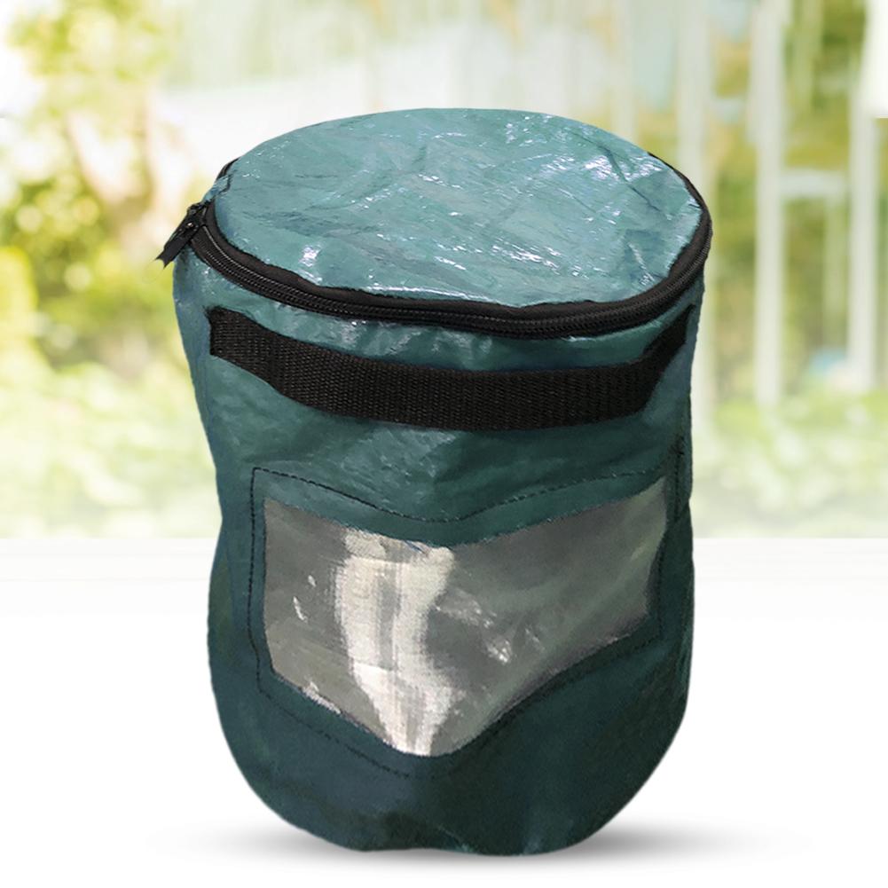 30L Organic Waste Kitchen Garden Yard Compost Bag Environmental PE Cloth Planter Kitchen Waste Disposal Organic Compost Bag