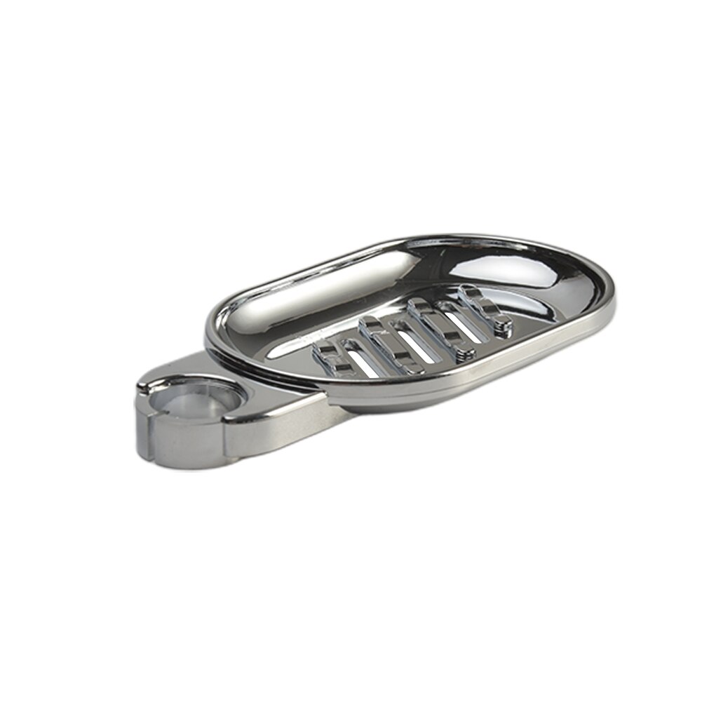 22Mm Badkamer Douche Rail Zeepbakje Doos Houder Staaf Bad Accessoires Sliver Zeepbakje