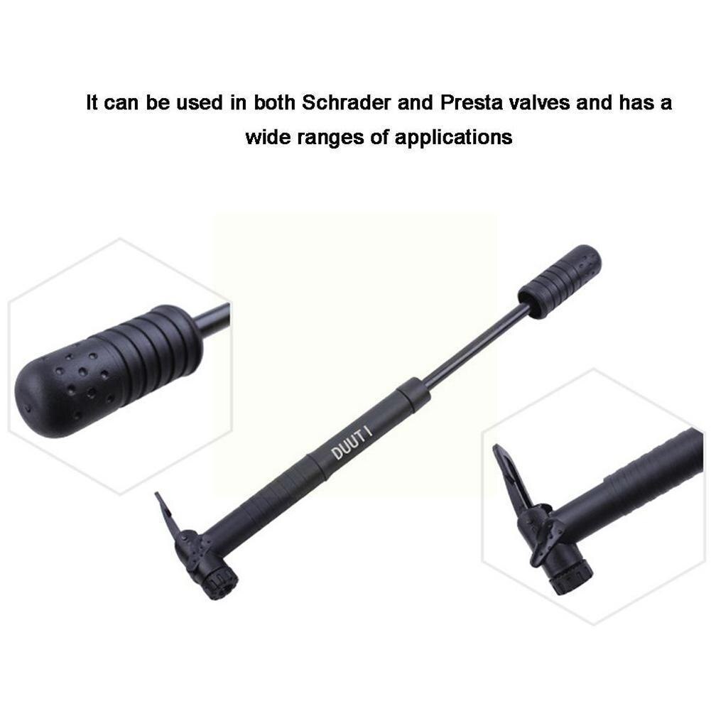 Mini Bike Pump Portable Lightweight Tyre Inflation Cycling Pump Road Multi Pump Basketball Bicycle Fitment Ball Mtb X1y7