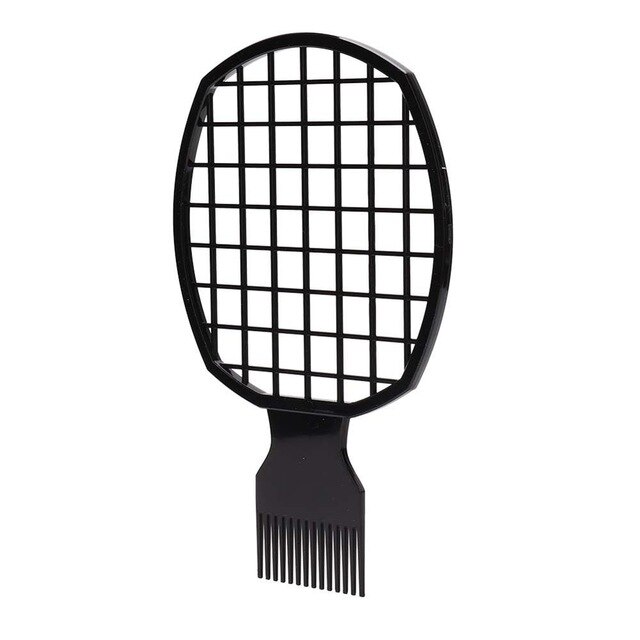 Twisted Braid Barbershop Double Ended Twist Up Comb: Black