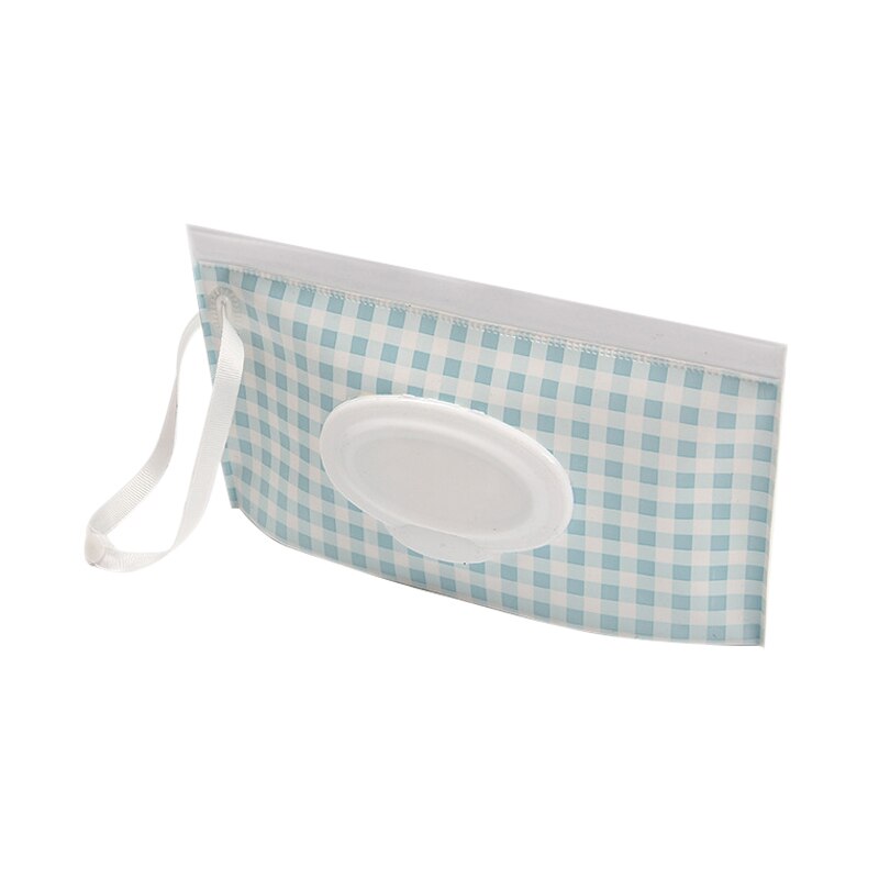 Boîte de lingettes pour bébé, sac de transport de lingettes de nettoyage, bouton-pression rabattable imprimé à la , boîte de rangement de lingettes humides réutilisables: 14