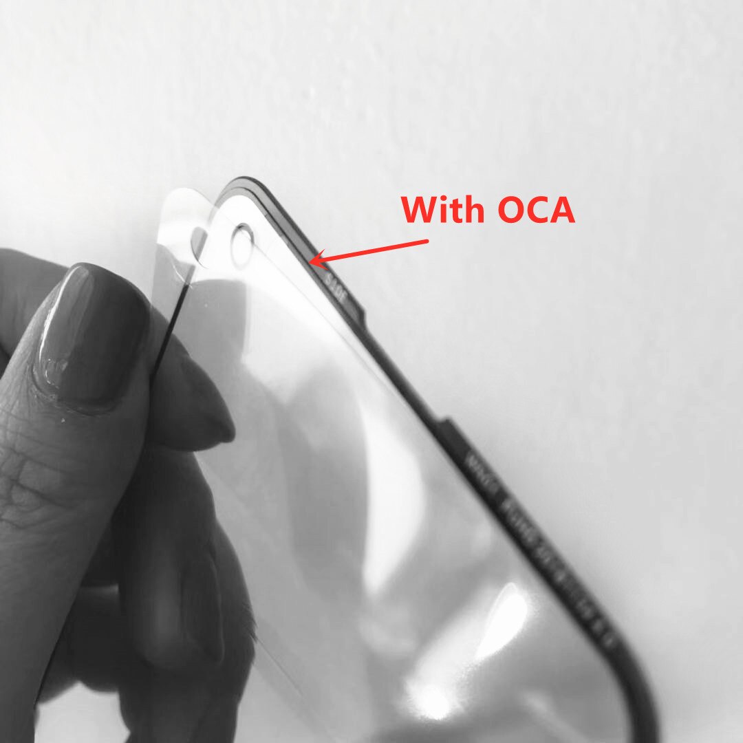 10pcs TOP QC For Samsung A41 A51 A20 A20E A30 A40 A50 A70 A90 S21 + LCD Front Touch Screen Lens Glass with OCA Glue Replacement