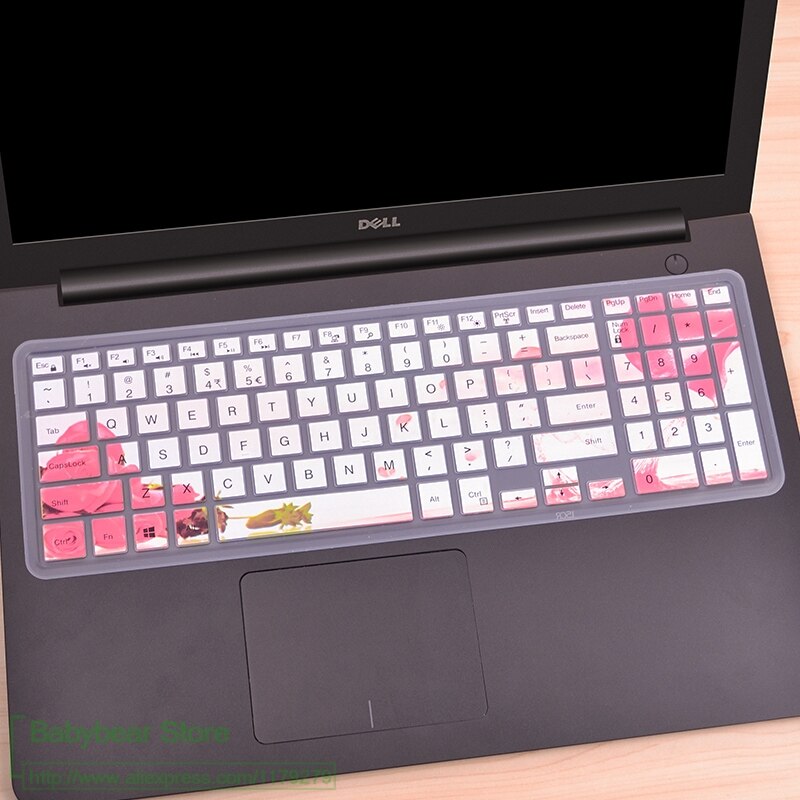 Laptop 15.6 17.3 Inch Keyboard Cover For Dell Inspiron 15 5000 Series 5570 7559 3552 5555 7567 7577 5570 5770 5755 5759