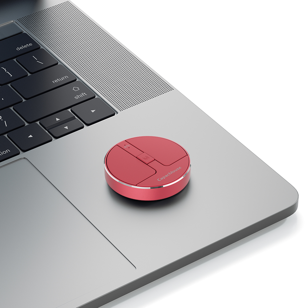 Trådløs mus 3 -modus bluetooth 5.2/2.4g/ usb mini kapasitive mus ultratynn trådløs datamus justerbar dpi for pc bærbar pc