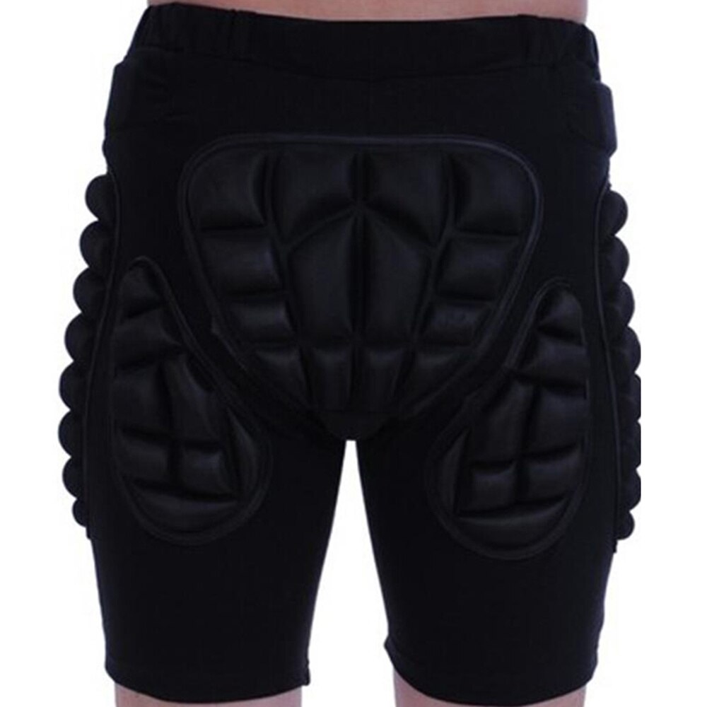 Unisex Ski Schaatsen Shorts Comfortabele Ademende Outdoor Sport Beschermende Kleding Maat (Zwart)
