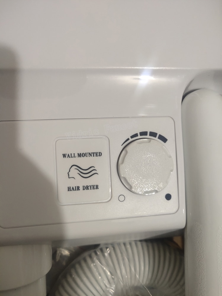 Vidric Wandmontage Föhn Voor Badkamer En Hotel , 220V 300W-800W Huishoudelijke Huid Droger Douche