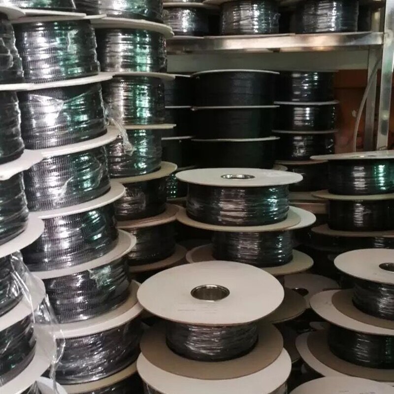 10M PET Gevlochten Kabel Mouw Uitbreidbaar Bescherming Kabelhuls Mantel Draad Audio Mouw voor Indoor Tuinslang 4/ 6/8MM