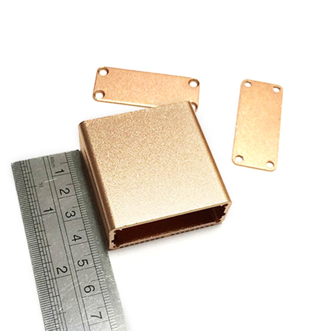 Aluminum Enclosure 18.5*45*45mm DIY Box PCB Project Electronics Enclosure Case DIY