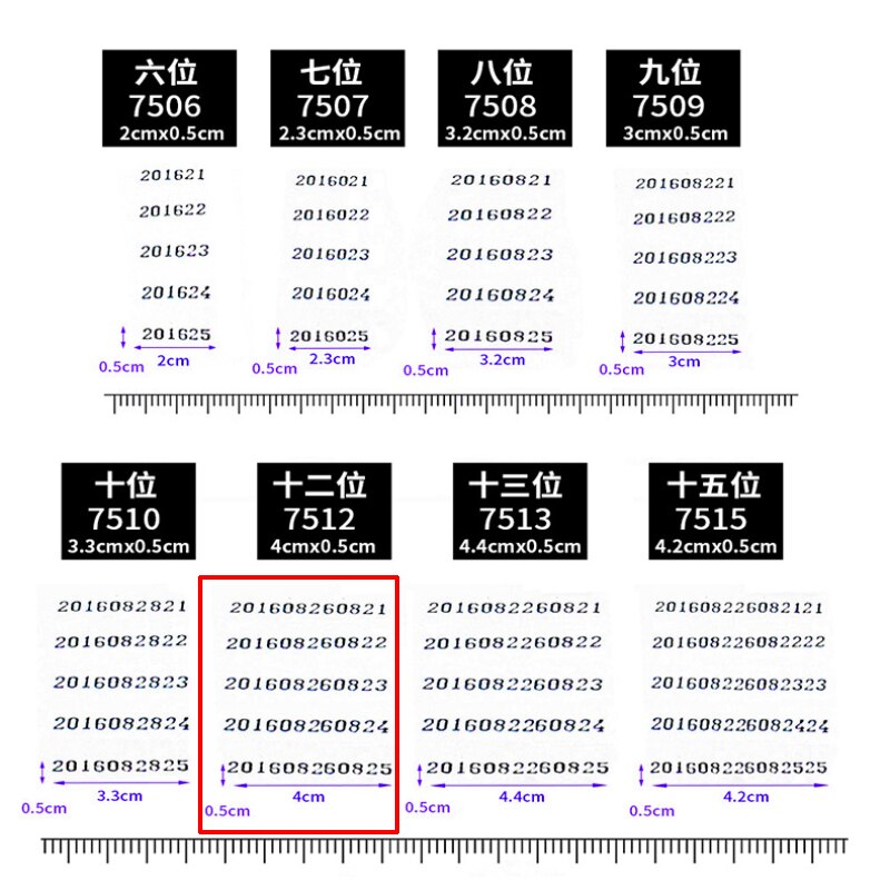 Number Machine 12 Position Automatic Numbering Machine Into The Number Coding Page Chapter Marking Machine Digital Stamp