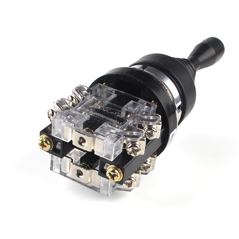 Spring Return Switch 30mm Joystick Switch 4 Position Rocker Switch Slef locking Momentary Cross Wobble Stick Switch Controller