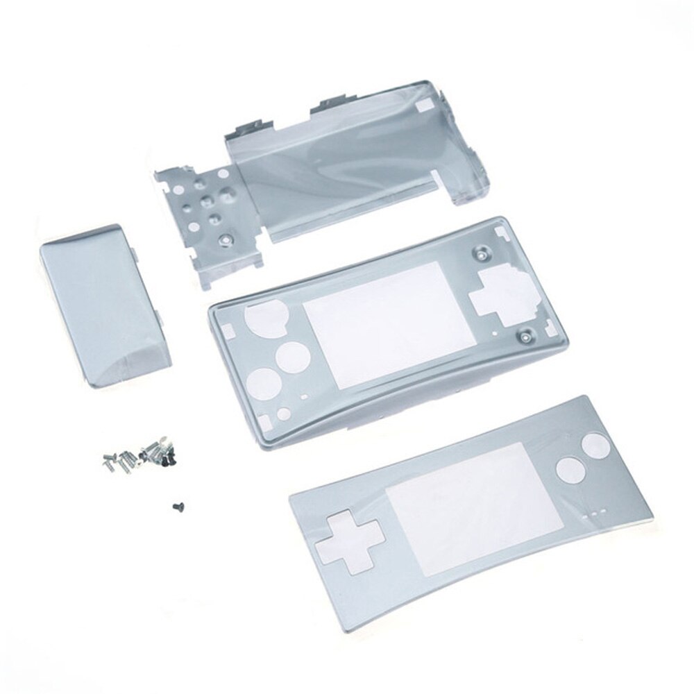 Jcd Metalen Behuizing Shell Case Voor Gameboy Micro Gbm Console Front Back Cover W/ L R Een B D-Pad Volledige Set Knop Schroef Tool