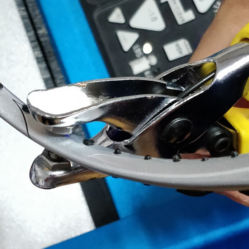 Alicate de prensa fria para raquete de badminton, pinça alicate de pressão para raquete, ferramenta pinça de rosqueamento, 1 peça