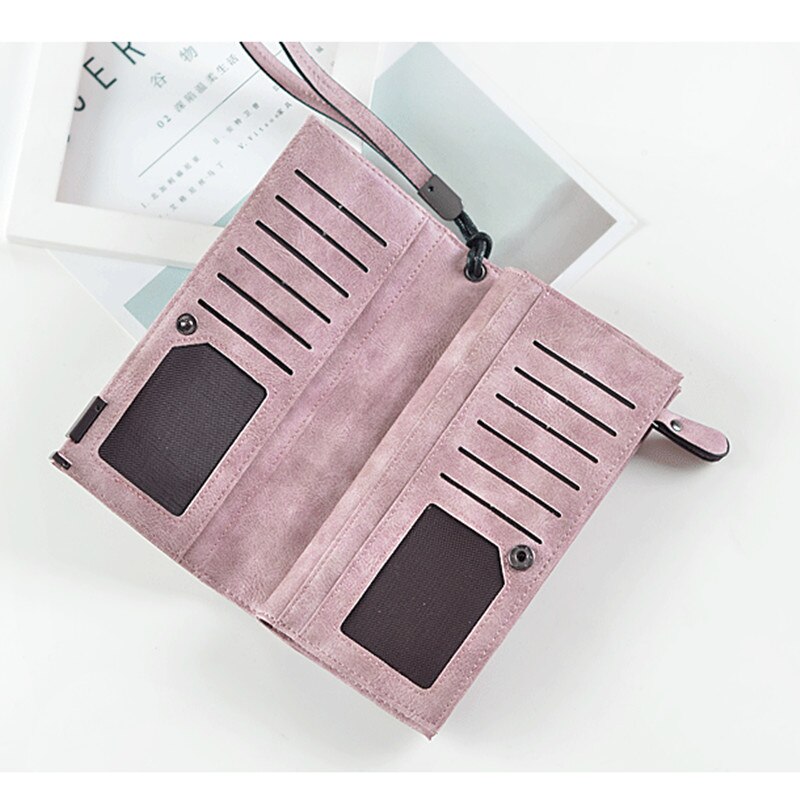 2020 kobiet portfel opaska skórzana szczyt damski jakości długie etui na karty kredytowe organizator torebka panie sprzęgła portfel Carteras