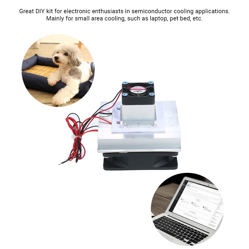Electron Semiconductor Refrigeration Cooler Cooling Plate 12705 DIY Radiator Local Cooling Small Space Cooling Device Kit