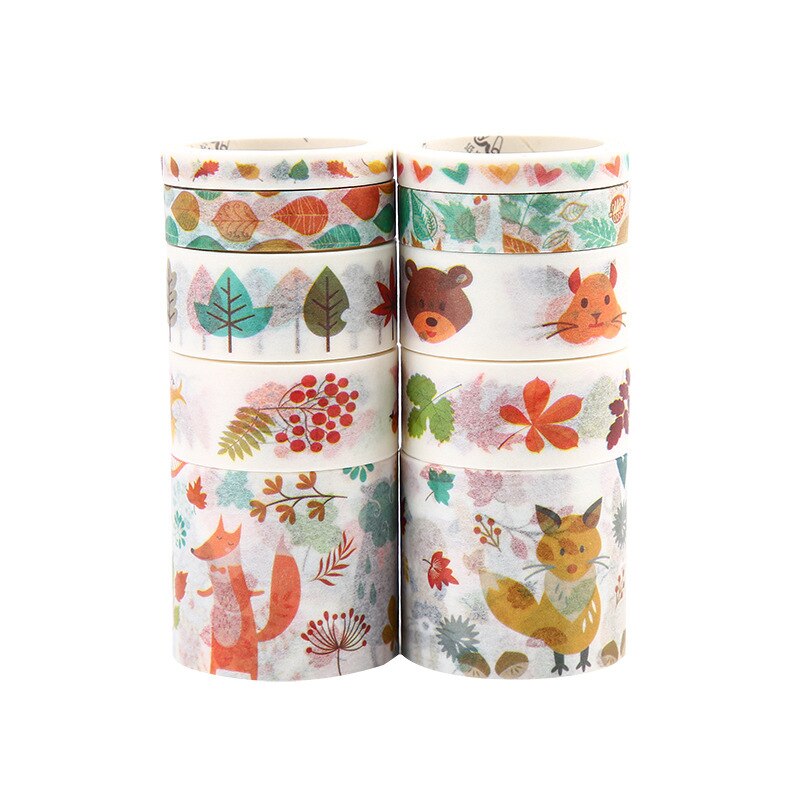 Cute Kawaii Japanese Masking Washi Tape Décorative Adhésive Diy Scrapbook