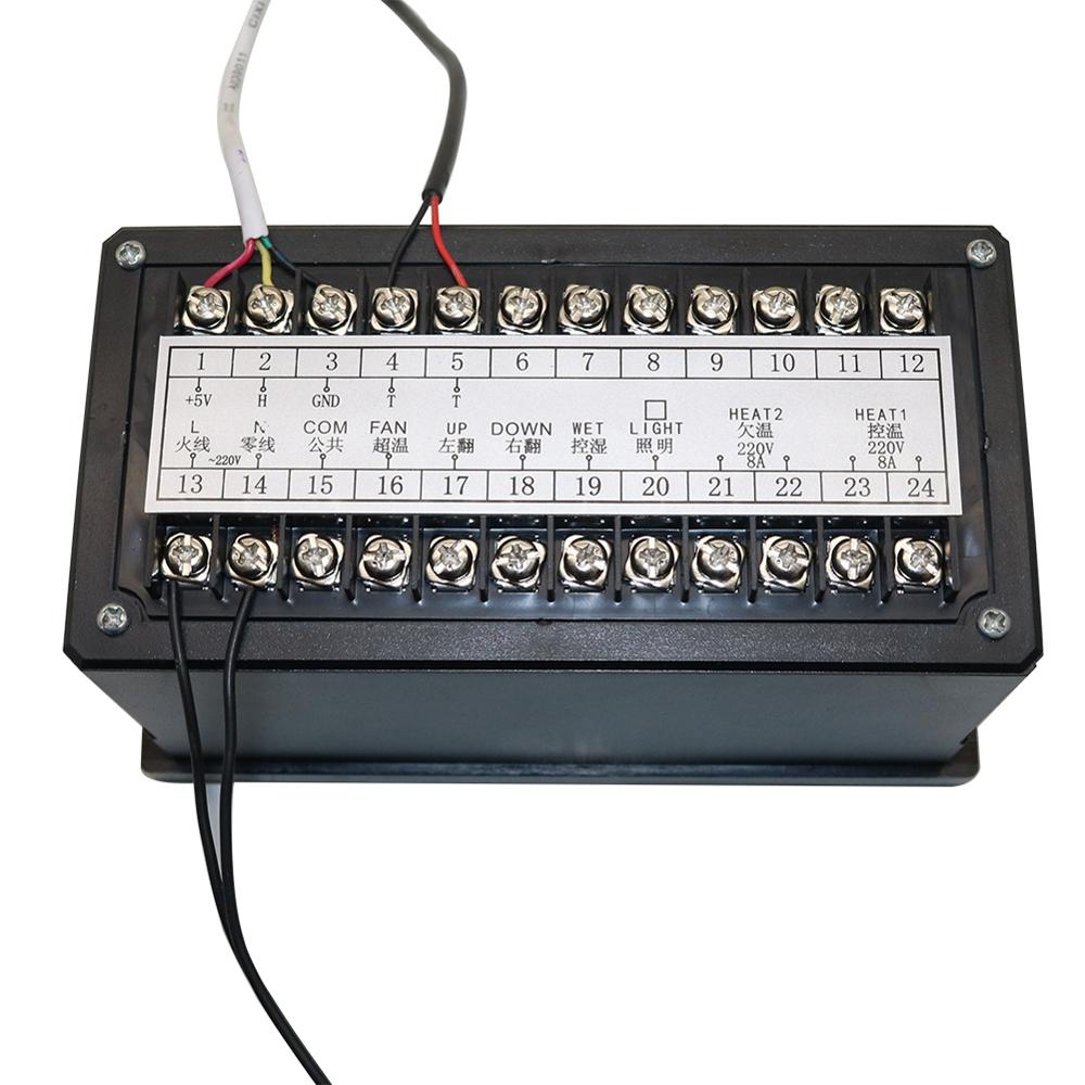 1Set Multifunctional Electronic Colorful LED Display Temperature Humidity Incubator Controller Chicken Poultry Incubation Device