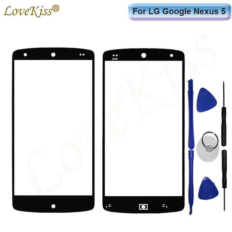 Touchscreen Voorpaneel Voor Lg Google Nexus 5 D820 D821 Touch Screen Sensor Lens Lcd-scherm Digitizer Outer Glas Vervanging