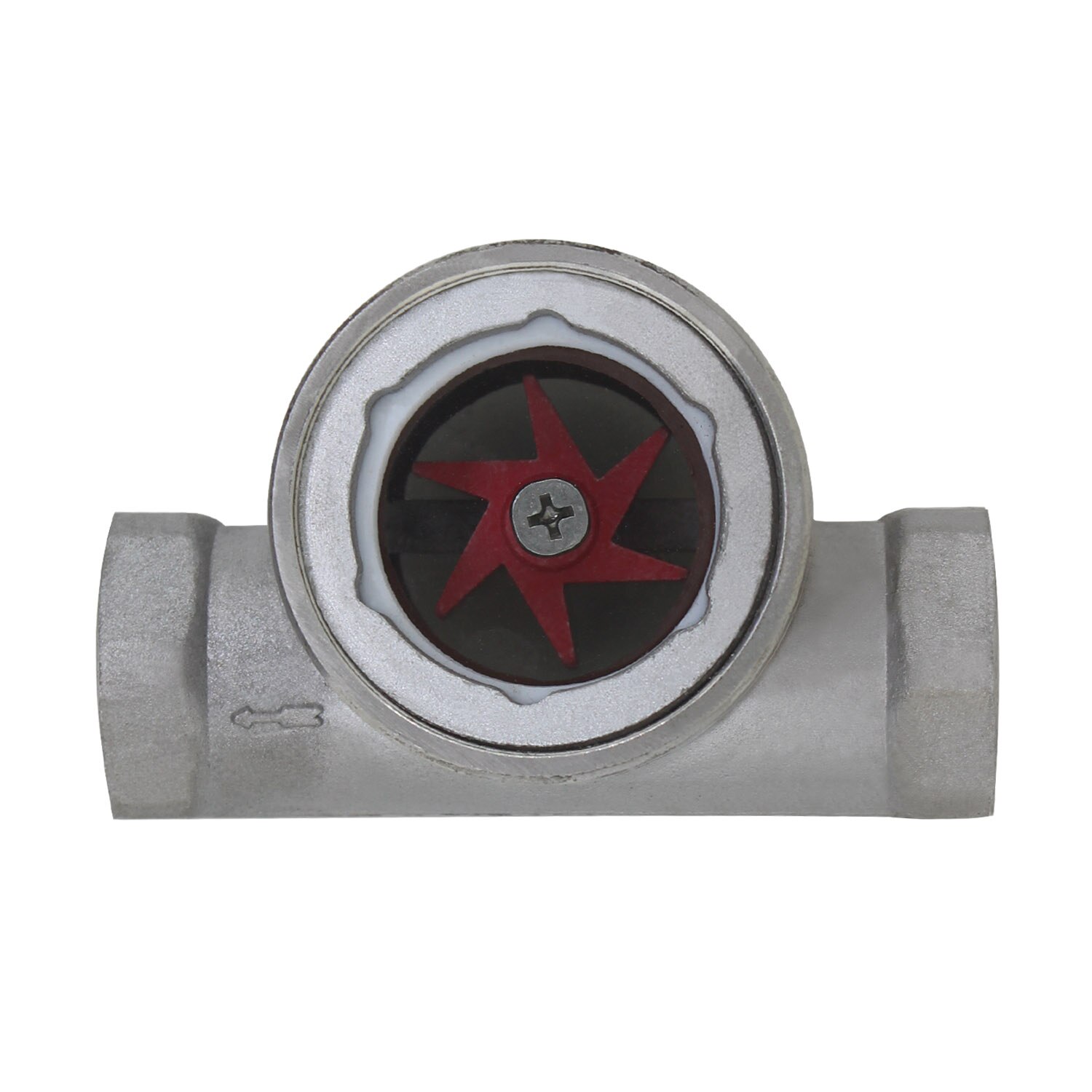 1/4" 3/8" 1/2" 3/4" 1" - 2" BSPT Female Window Sight Glass Flow Indicator With Impeller Stainless Steel Water Oil