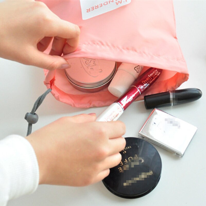 RUPUTIN 4 unids/set, bolsa de viaje con cordón para almacenamiento en seco, bolsa para lavandería, bolsa de maquillaje para cosméticos, ropa interior, organizador, accesorios de viaje