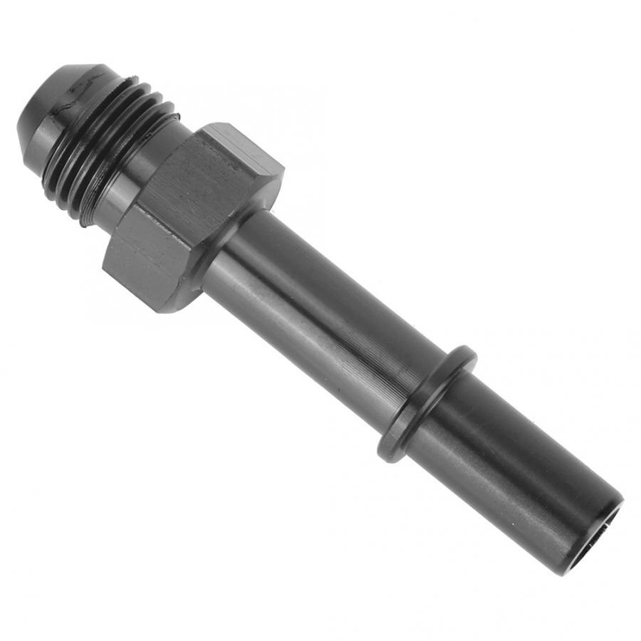 AN8 To AN6 Fuel Rail Adapter Fitting - Aluminum Alloy Connector With O-Ring
