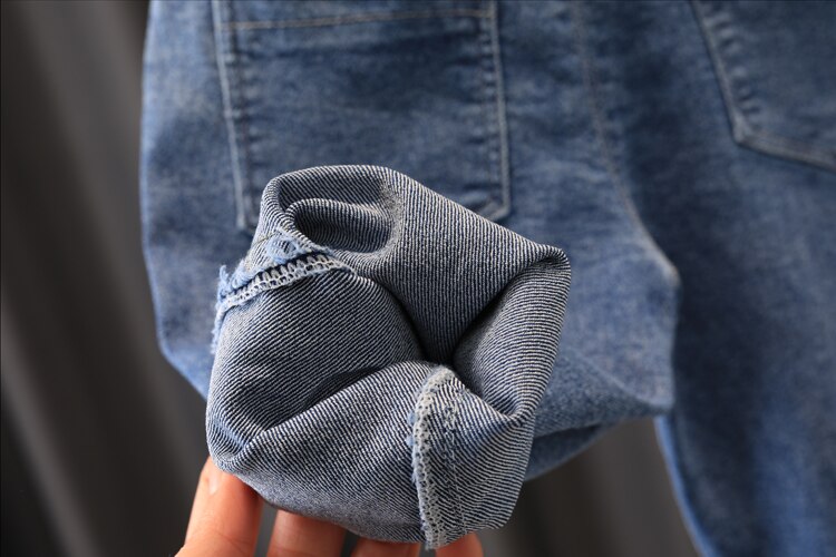 Kinder Cartoon Hosen Hose Mädchen Jeans Kinder Jungen Jeans Kinder Denim Hosen Baby Jean 2-6Y Infant Kleidung