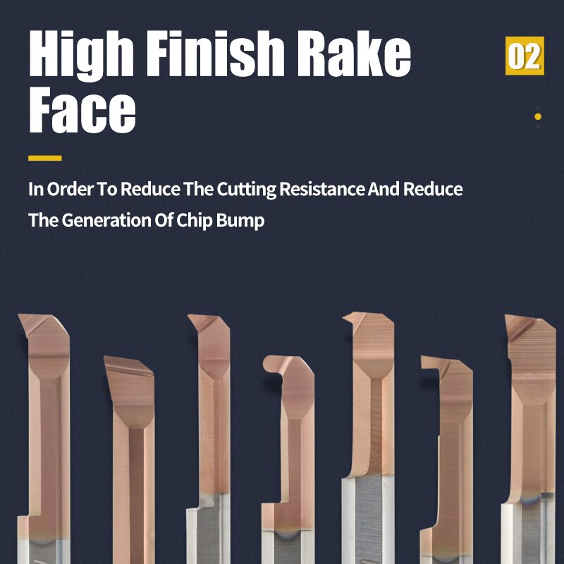 HRSK Carbide Lathe Boring Cutter Coated Mini Internal Turing Tool Copying Small Hole MTR MQR MUR MPR MKR MNR MXR 4mm 5mm 6mm