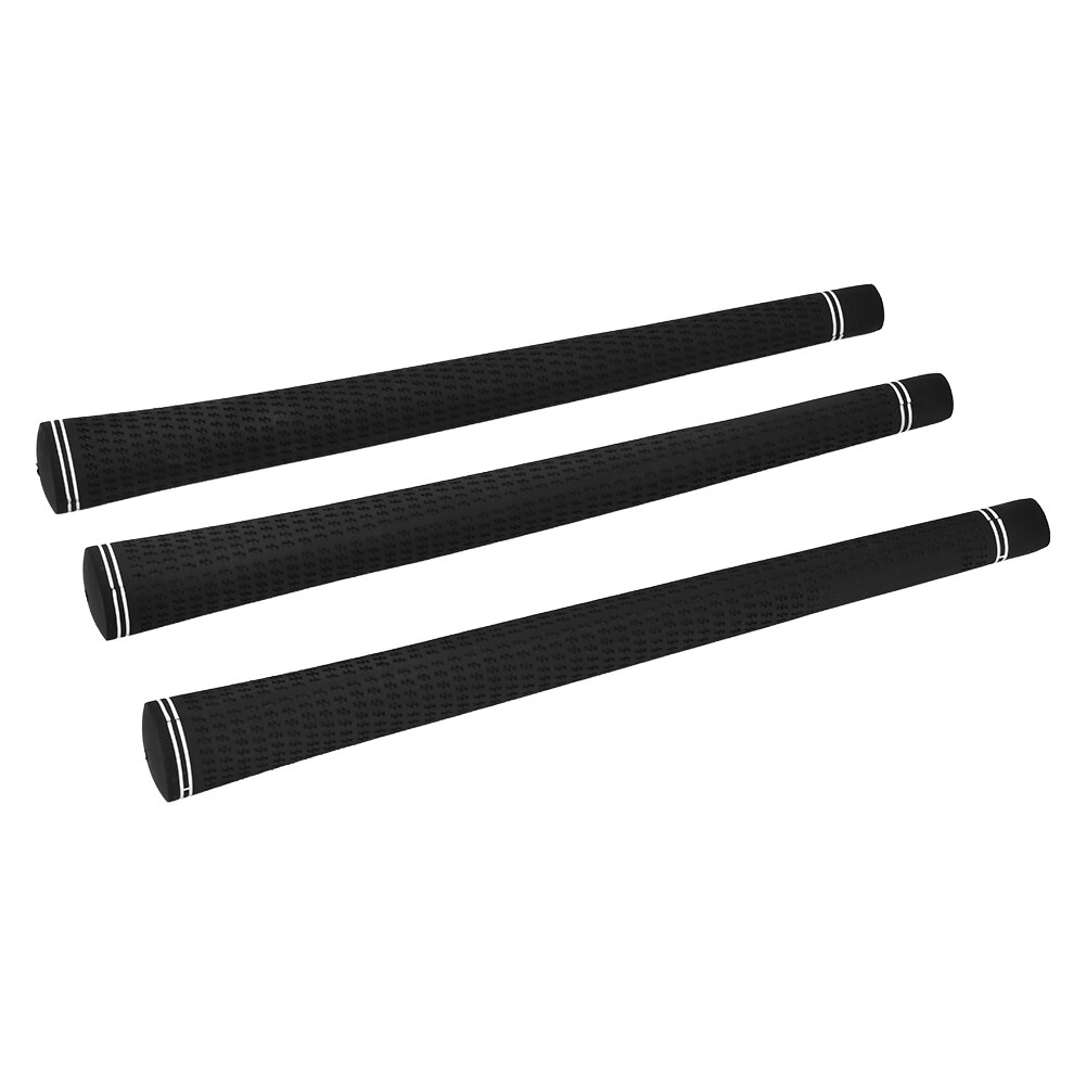 Black 13Pcs Durable Soft Rubber Golf Club Grip Handle Cover Accessories for Replacement
