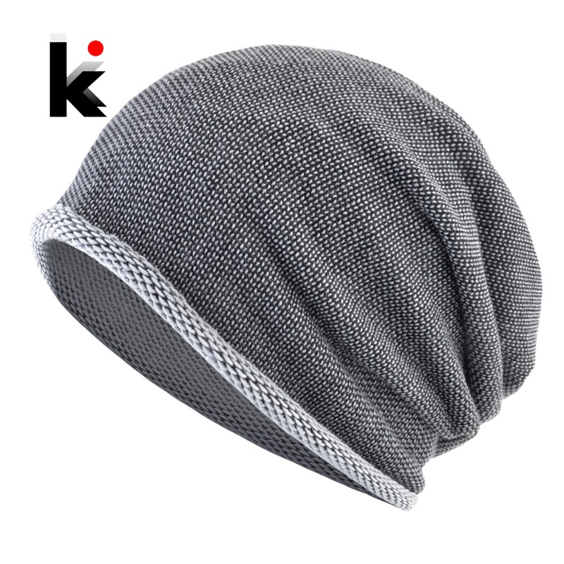 Strikkede tynne luer til herre menn utendørs uformelle #39 luer kvinner vår sommer lue hette strikk ensfarget lue gorras