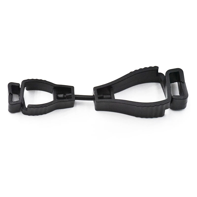 Pince à gants cintre porte-gant de sécurité en plastique gants de travail Clips pince de travail sécurité gants de travail garde outil multifonctionnel: orange
