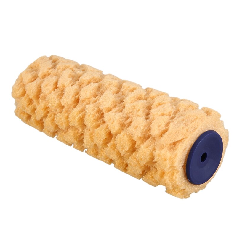 Målarulle verktyg hem vägg svamp målning borste gummi korn mönster svamp rulle för väggmålning dekoration