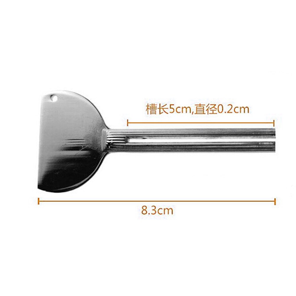 Stainless Steel Metal Tube Toothpaste Squeezer Tube Bathroom Hair Dye Cosmetic Paint Squeezer Dispenser For Washroom