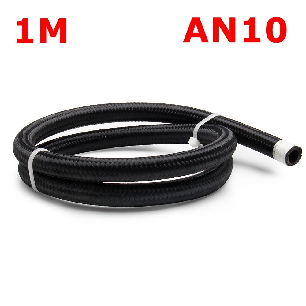 1M ein4 ein6 ein8 ein10 ein12 Kraftstoff Schlauch Öl Gas Kühler Schlauch Linie Rohr Rohr Nylon Edelstahl Geflochtene innen CPE Gummi TF-1007: MULTI