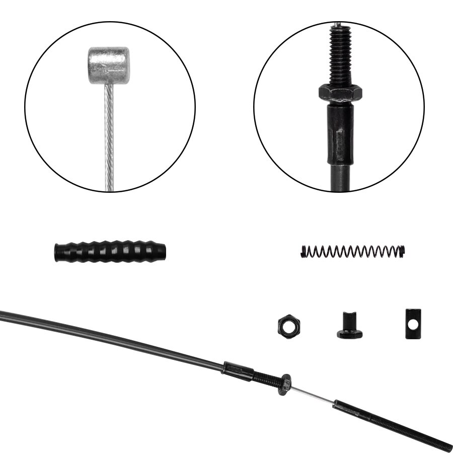 dauerhaft Brems Kabel Linie Für NINEBOT MAX G30 KickScooter G30D Elektrische Rolle Vorderrad Bremse Montage Zubehör