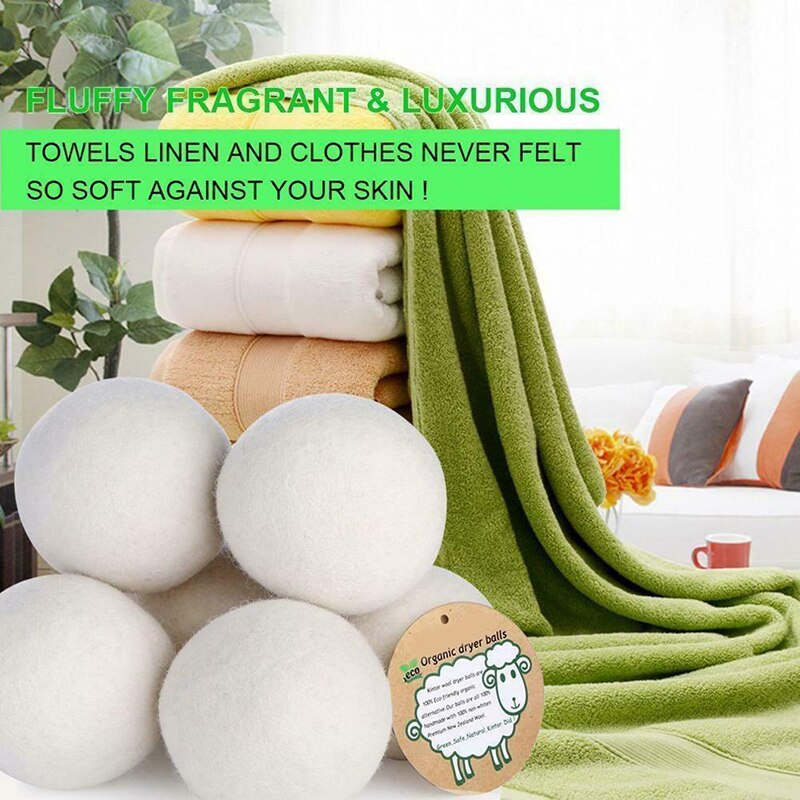 Boule de nettoyage de blanchisserie | Balles de sèche-linge, Premium, boule de polissage réutilisable pour tissu, lavage à domicile RT88