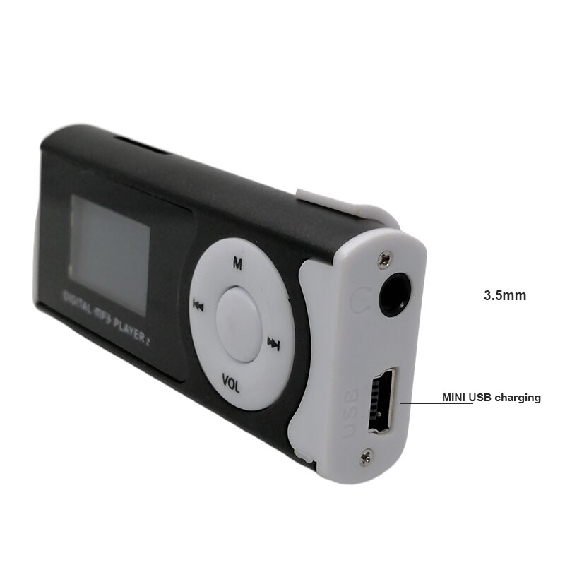 Micro SD MP3 player with TF Card and earphone LED reproductor de musica Lossless Sound Music Media MP3 Player