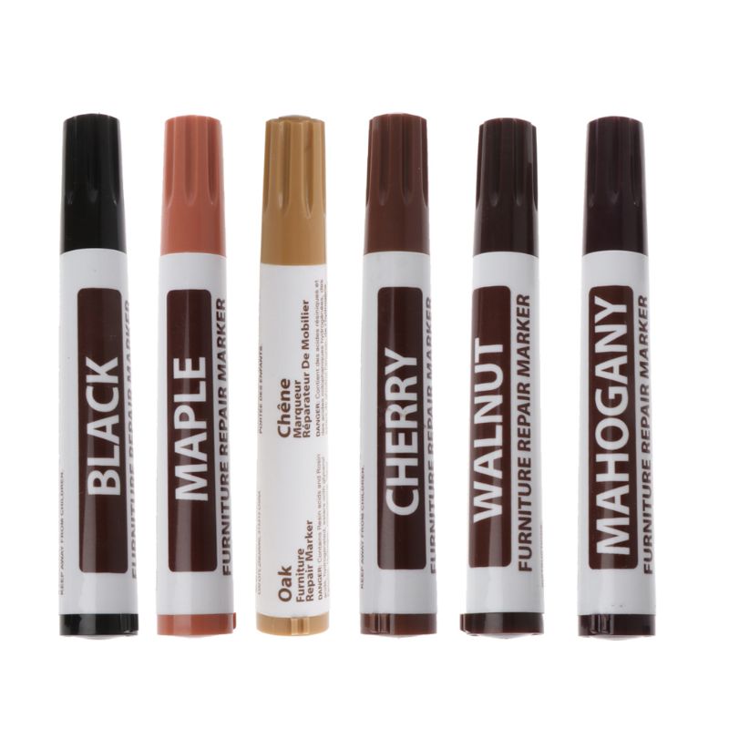 1 pc møbelreparation træskabe gulv touch-up markører ridser filler remover 50pb