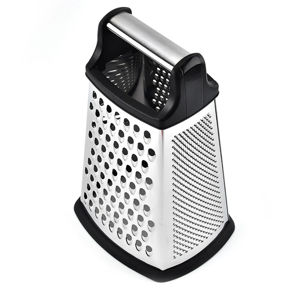 Food Garlic Multifunctional Vegetables Slicer Melon Fruit Stainless Steel Planing Cucumber Potato Box Grater 4 Sides