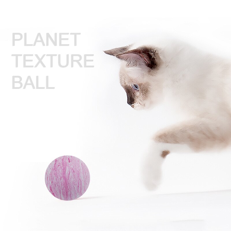 Pet Hond Kat Bal Speelgoed EVA Planeet Textuur Huisdier Ballen Kat Speelgoed Fun Sport Training Puppy Speelgoed Bal Huisdier levert Kleine Hond Speelgoed