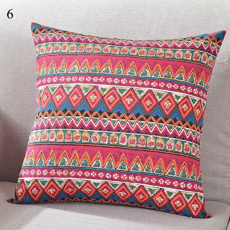 Housse de coussin carrée, taie d'oreiller, décoration de voiture, à la , fournitures pour la maison, 40x40cm