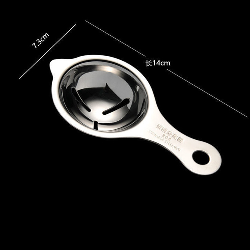 Edelstahl Ei Weiß Eigelb Separator Werkzeug Backen Zubehör Küche Werkzeug Ei Teiler Backen Kochen Hand Ei Gerät