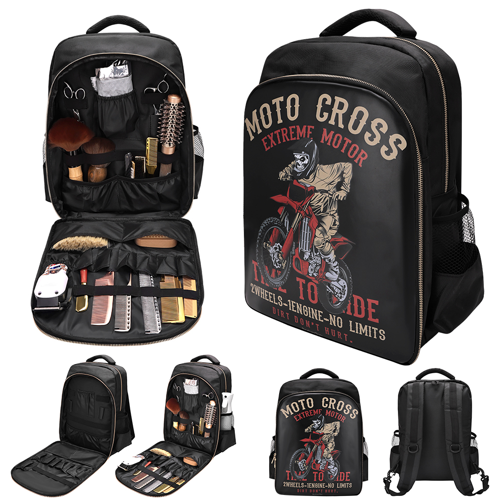 Friseurtaschen-Organizer für Haarschneidemaschinen, tragbare Haarschneidetaschen und Koffer für Männer, Rucksack, hohe Kapazität, Friseurbedarf, Werkzeuge, Aufbewahrung ﻿